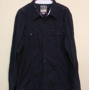Men's BKE XXL Slim Fit Button Long Sleeve
